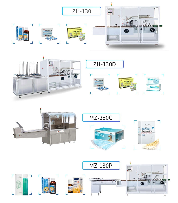 Zp-Series Hot Sale Horizontal Cartoning Machine Overwrapping Machine