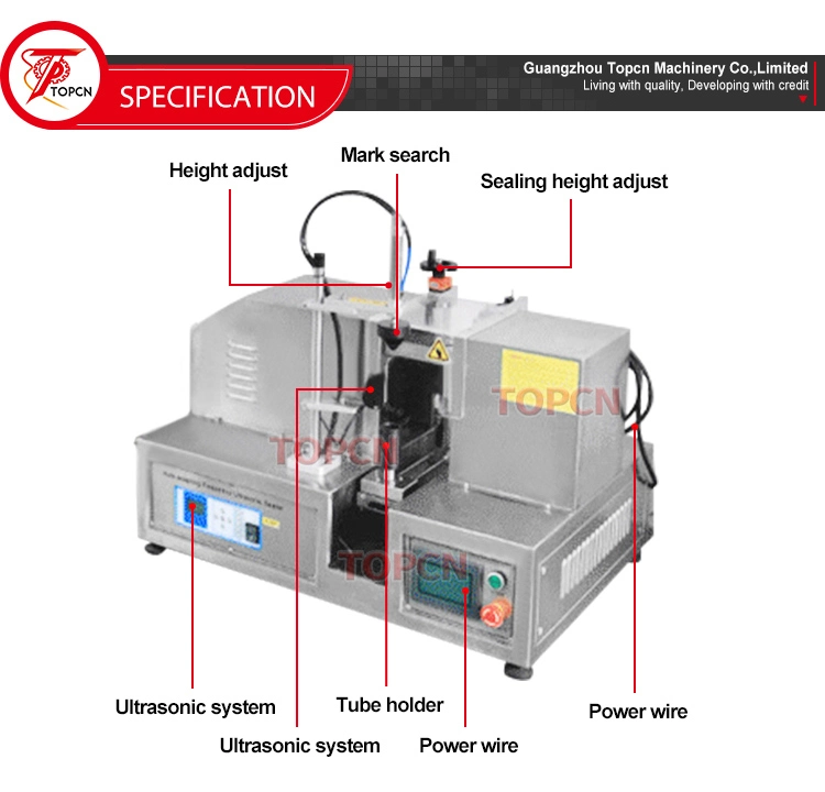 Desktop Small Manual Ointment Tube Filling and Sealing Machine Cosmetic Cream Shampoo Lotion Toothpaste Tube Filler Sealer