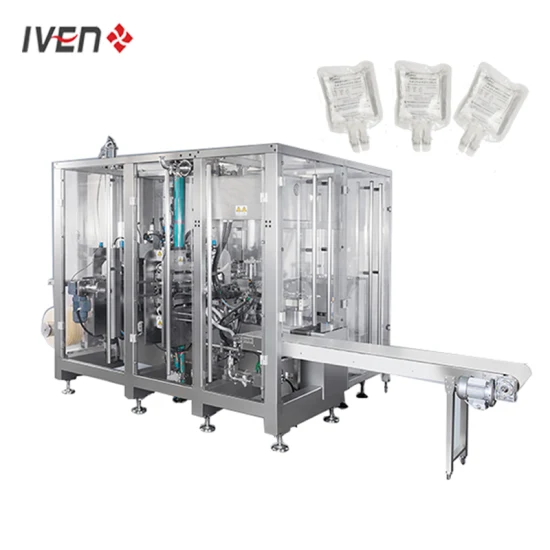 Pharmaceutical Non PVC Soft Bag IV Infusion Filling Machine IV Infusion Filling and Sealing Equipment