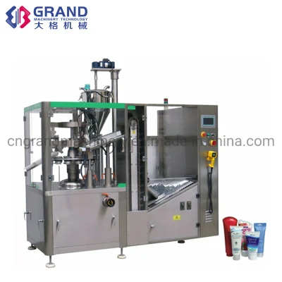 Zhy-100yp Automatic Tube Filling Machine Using PLC High Speed Facial Cream Filler and Sealer