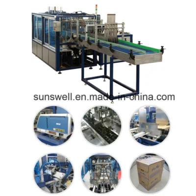 High Efficient Wraparound Automatic Case Packer for Bottles and Cans