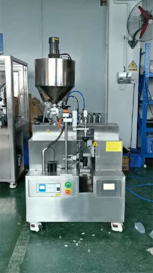 The Newest Semi Automatic Plastic Tube Filling Sealing Machine / Soft Tube Filling and Sealing Machine / Pap Tube Filler Sealer